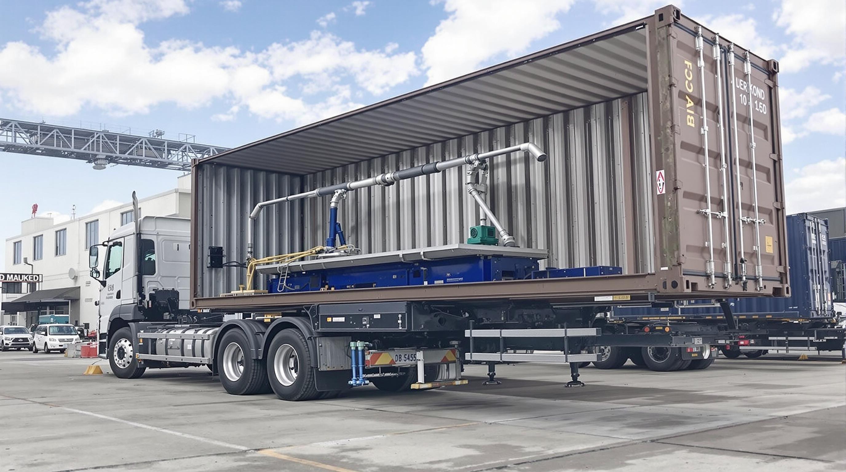 Die Rolle von Luft-Hydrauliksystemen im Containerhandling
